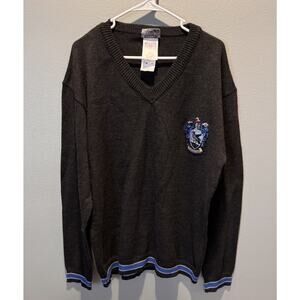 Charades Harry Potter Ravenclaw Pullover Sweater Gray Unisex Adult Size 3X